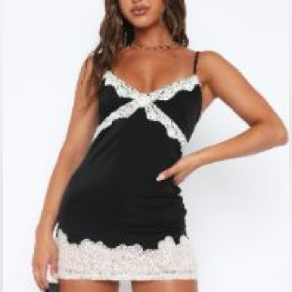 NWT White Fox Tears Will Dry Mini Dress